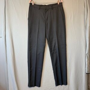 Reaction Kenneth Cole Mens Dress Pants Size 32x32 Grey Office Event Career Work